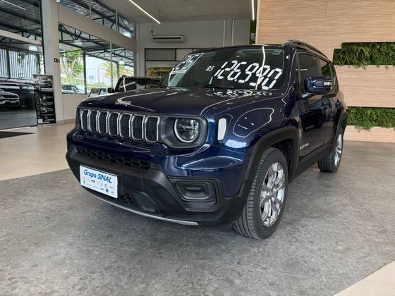 JEEP RENEGADE 1.3 T270 TURBO FLEX LONGITUDE AT6